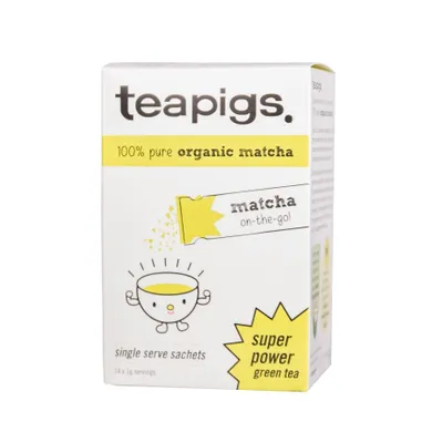 Teapigs, Matcha On The Go, herbata, 14 saszetek