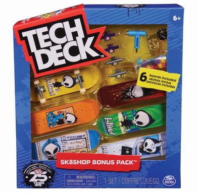 Tech Deck, Blind, fingerboard, deskorolka, 6 szt.