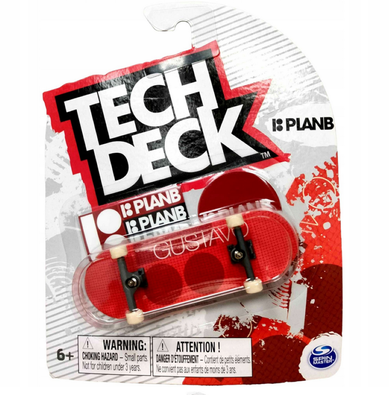 Tech Deck, Plan B Gustavo Skateboards, Fingerboard, Deskorolka - Smyk.com