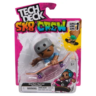 Tech Deck, SK8 Crew, fingerboard z figurką, 96 mm