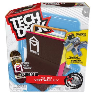 Tech Deck, X-connect, Sk8mafia, zestaw startowy z deskorolką