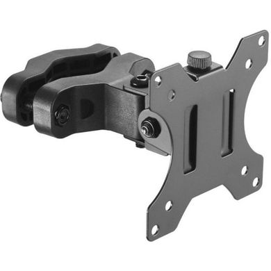 Techly, uchwyt na słup do monitora, LED/LCD 13-30, 10 kg, VESA regulowany, czarny