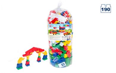 TechnoK, klocki, 190 elementów