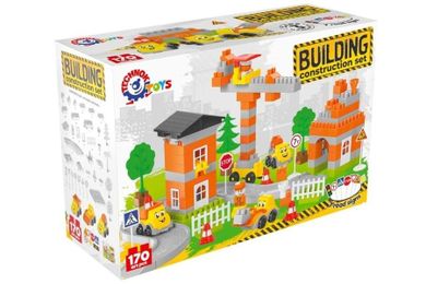 Technok, klocki konstrukcyjne, 170 elementów