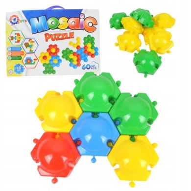 Technok, Mozaika, układanka, 60 elementów