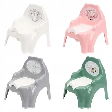 TechnoK, nocnik w kształcie krzesła z wyjmowaną wkładką, 1 szt.