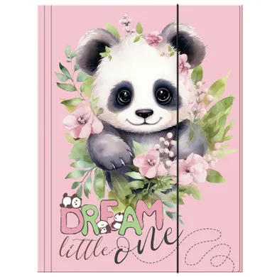 Teczka z gumką, A4, Panda, 1 szt.