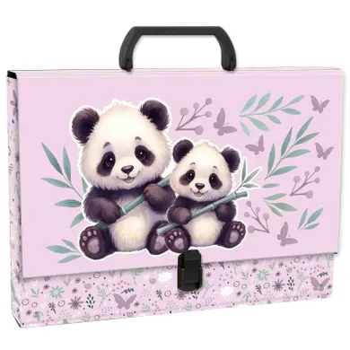 Teczka z rączką, twarda, A4, Panda, 1 szt.