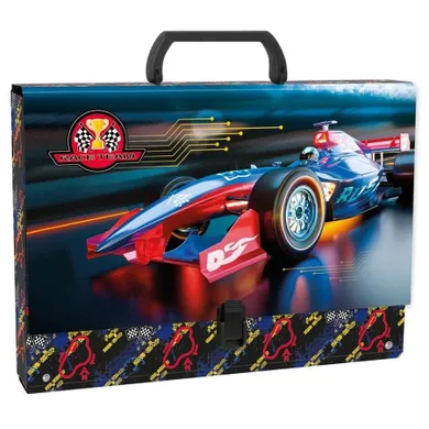 Teczka z rączką, twarda, A4, Race Team, 1 szt.