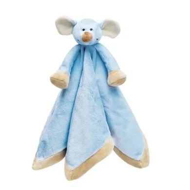 Teddykompaniet, Diinglisar, myszka, maskotka-kocyk, niebieski, 35-35 cm