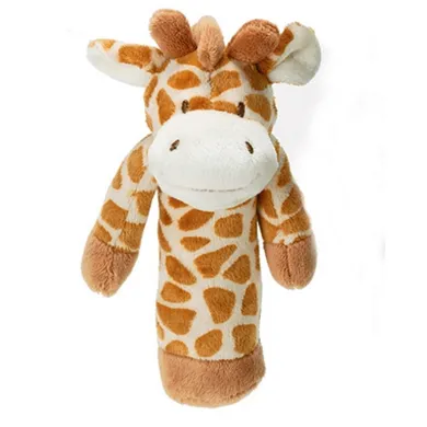 Teddykompaniet, Diinglisar Wild, żyrafa, maskotka z grzechotką, pomarańczowa, 13 cm