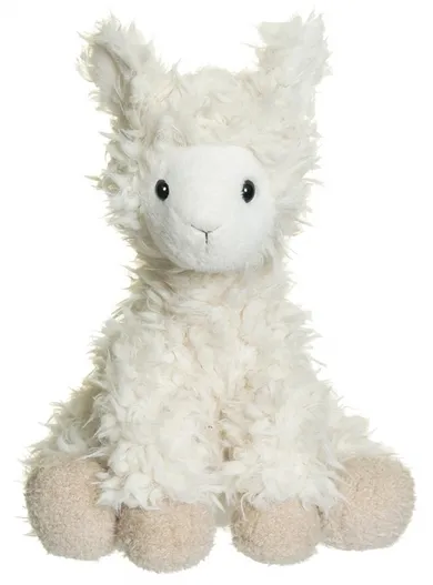 Teddykompaniet, Liam, lama, maskotka, kremowa, 32 cm