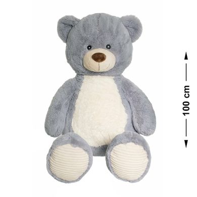 Teddykompaniet, Miś Valle, pluszak, szary, duży, 100 cm