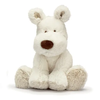 Teddykompaniet, Teddy Cream, Piesek, maskotka, biały, 21 cm