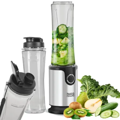 Teesa, blender personalny, dwa kubki, BPA free, 300W