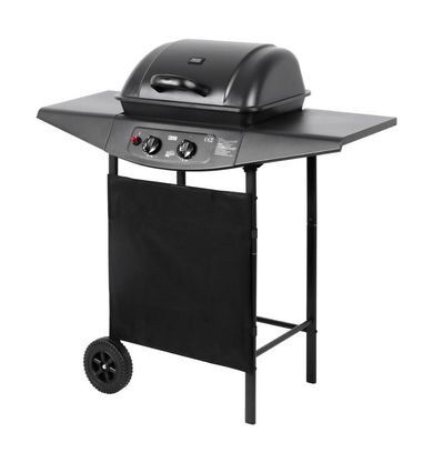 Teesa, grill gazowy, 2 palniki, BBQ 2000