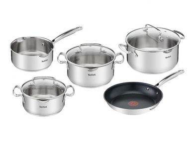 Tefal, Duetto+, zestaw garnków, 8 elementów, G718S874