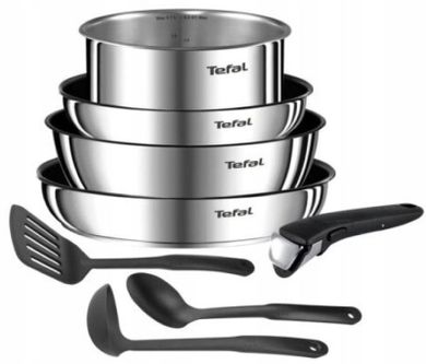 Tefal, Ingenio Emotion, zestaw garnków, 8 elementów
