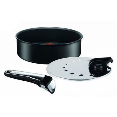 Tefal, Ingenio, patelnia z pokrywką, 26 cm, L6503303