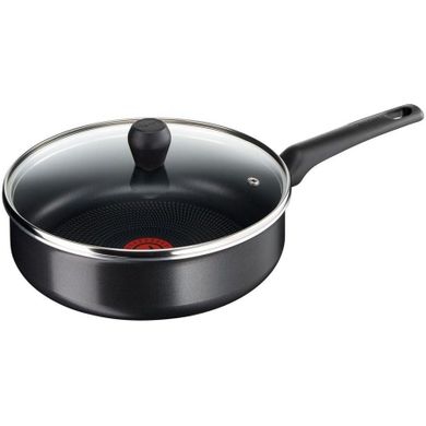 Tefal, Invissia, patelnia głęboka z pokrywką, B3093242, 24 cm