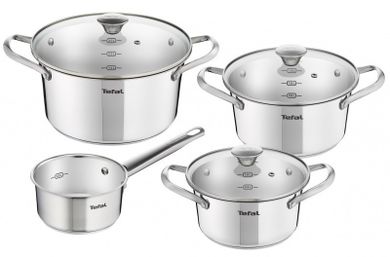 Tefal, komplet garnków Simpleo B907S774, 4 szt.