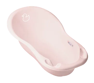 Tega Baby, Kaczka, wanna dziecięca, 102 cm, jasnoróżowa