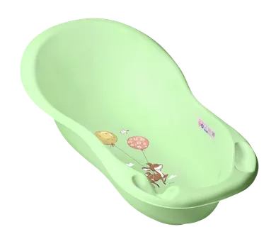 Tega Baby, Leśna opowieść, wanna dziecięca, 102 cm, jasnozielona