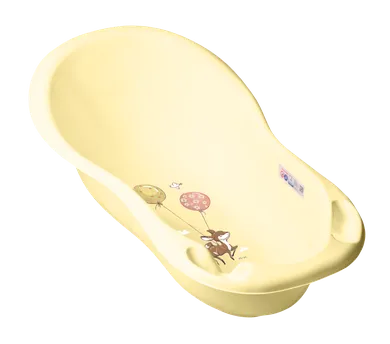 Tega Baby, Leśna opowieść, wanna dziecięca, 102 cm, jasnożółta