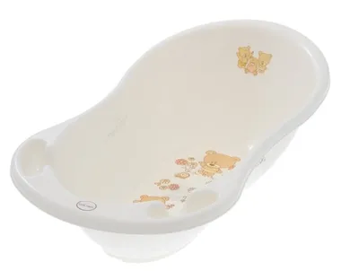 Tega Baby, Miś, wanna dziecięca, 86 cm, biała perła