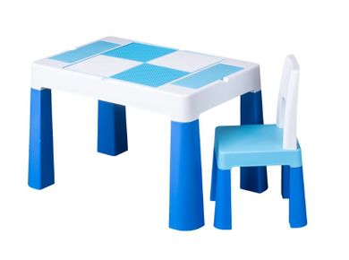 Tega Baby, Multifun, stolik i krzesełko, niebieski
