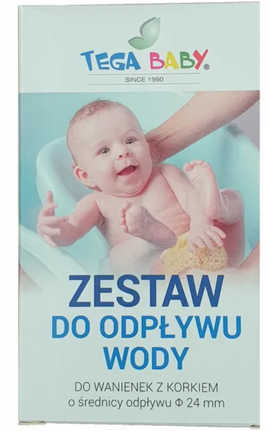 Tega Baby, zestaw do odpływu wody z wanienek, 86-102 cm