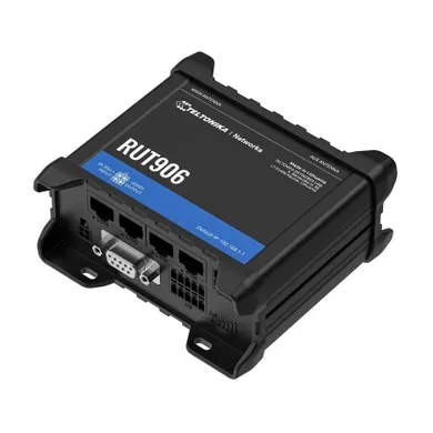 Teltonika, profesjonalny przemysłowy router 4G LTE, WiFi, Dual Sim, 1xWAN, 3xLAN, IP30