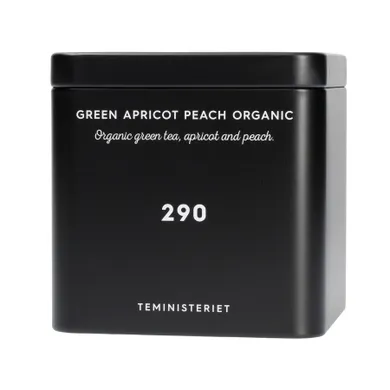 Teministeriet, 290 Green Apricot Peach Organic, herbata sypana, 100g