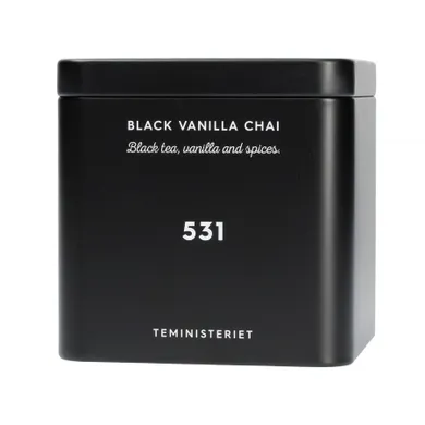 Teministeriet, 531 Black Vanilla Chai, herbata sypana, 100g