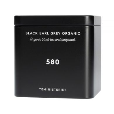 Teministeriet, 580 Black Earl Grey Organic, herbata sypana, 100g