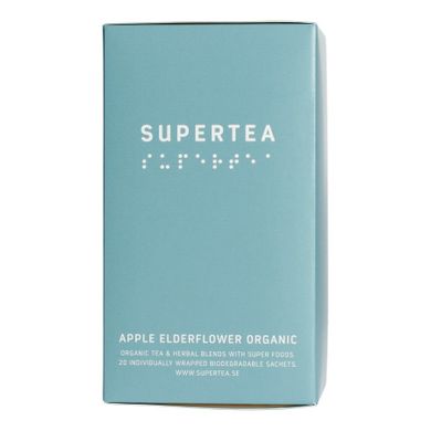 Teministeriet, Supertea Apple Elderflower Organic, herbata, 20 torebek