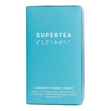 Teministeriet, Supertea Liquorice Fennel Digest, herbata, 20 torebek