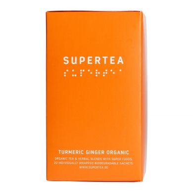 Teministeriet, Supertea Turmeric Ginger Organic, herbata, 20 torebek