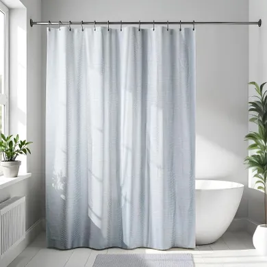 Tendance, zasłona prysznicowa z wodoodpornej mikrofibry, Simple, 180-200 cm