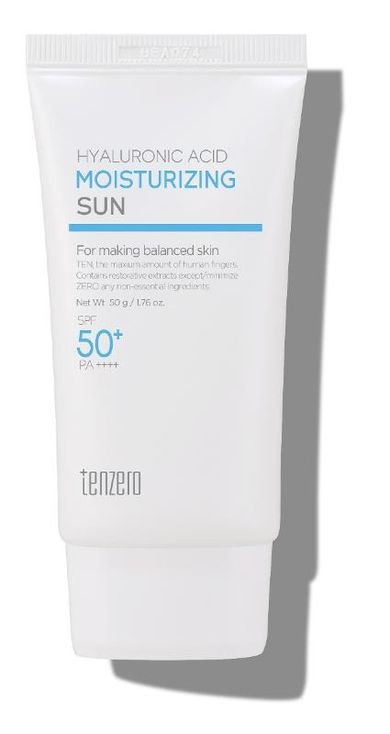 Tenzero, krem do twarzy spf, 50+ z kwasem hialuronowym, 50 ml