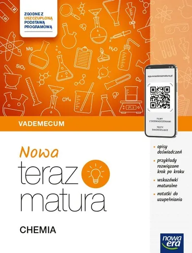 Teraz matura 2024/2025. Chemia vademecum. Poziom rozszerzony