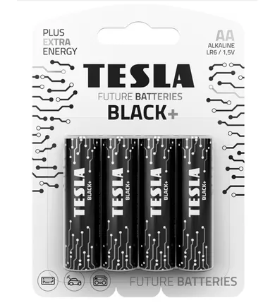 Tesla, Black+, bateria alkaliczna, LR6 B4 1.5V, 4 szt.