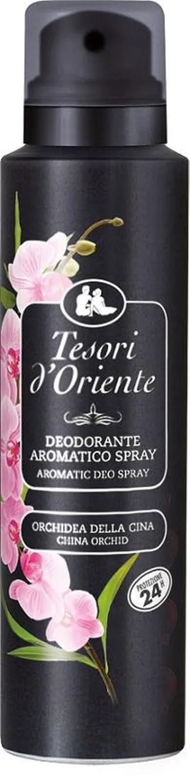 Tesori d'Oriente, aromatyczny dezodorant w sprayu, chińska orchidea, 150 ml