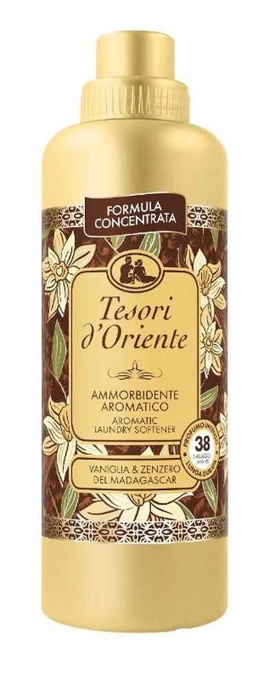 Tesori D`oriente, koncentrat do płukania tkanin, vaniglia & zenzero, 760 ml
