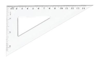 Tetis, ekierka prostokątna, 14,5 cm