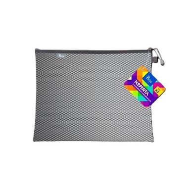 Tetis, koperta z suwakiem metalalowym, A5, czarna, 1 szt.