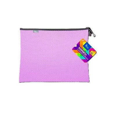 Tetis, koperta z suwakiem metalalowym, A5, fioletowa, 1 szt.