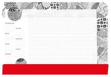 Tetis, podkład na biurko notes B3, mandala do kolorowani, 1 szt.