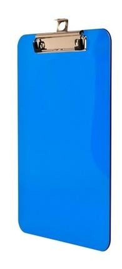 Tetis, podkładka z klipsem, A5, niebieska