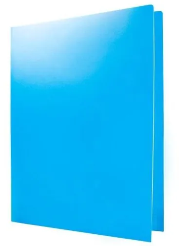 Tetis, skoroszyt PP, A4, niebieski, 1 szt.